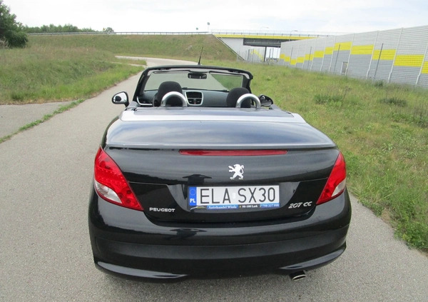 Peugeot 207 CC cena 16900 przebieg: 78000, rok produkcji 2011 z Kolbuszowa małe 436